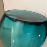 Vase ancien bleu