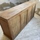 50s pitch pine haberdashery cabinet