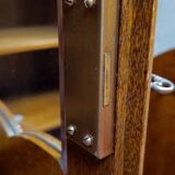 Large Provençal library in Louis XV style made of oak from the 20th century.