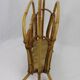 Rattan magazine holder
