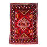 Tapis turc occidental vintage oriental 192x127 cm tapis moyen tribal