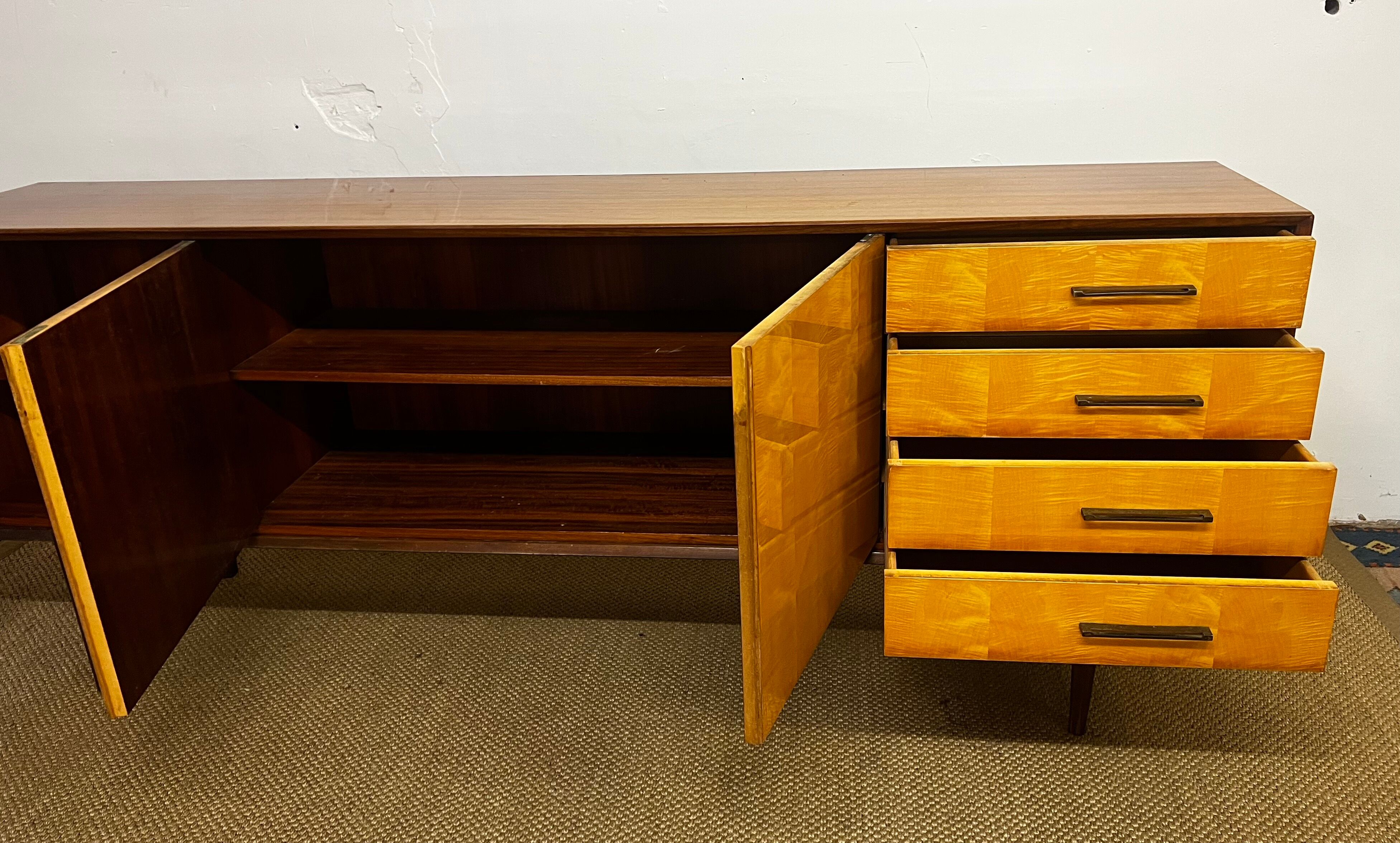 Vintage Scandinavian style row