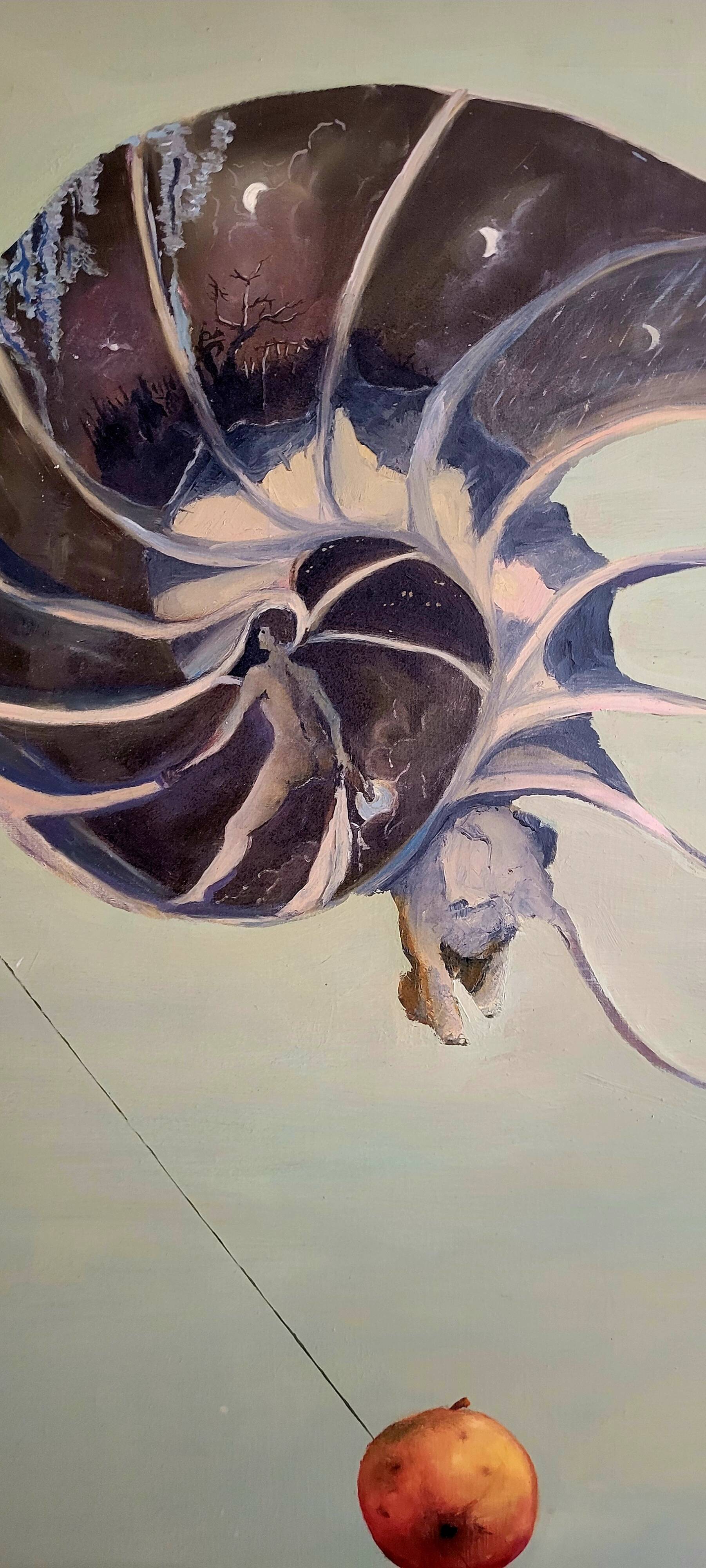 Oil painting by Bruno Lassalle (1982)