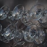 6 original wine glasses