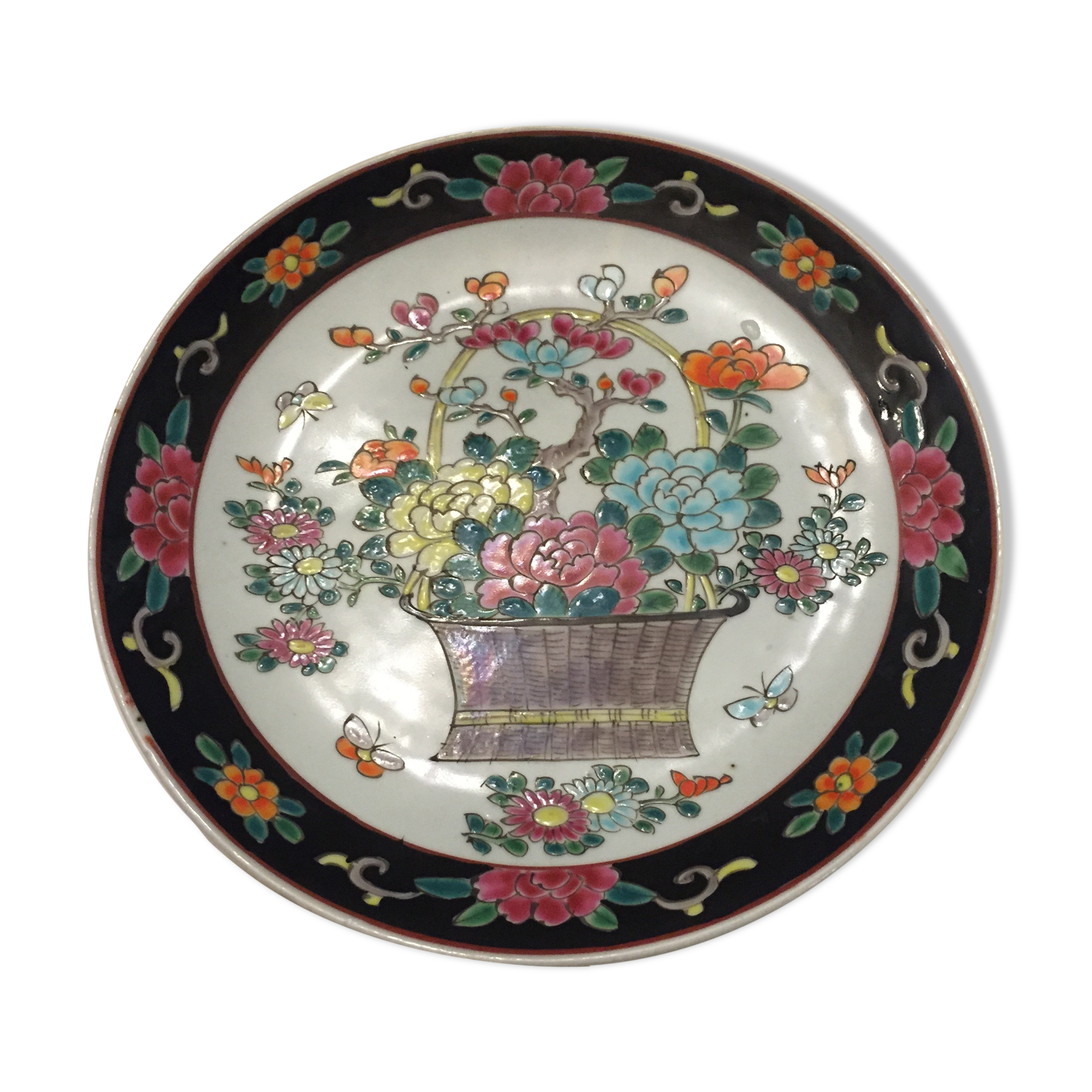 China earthenware plate