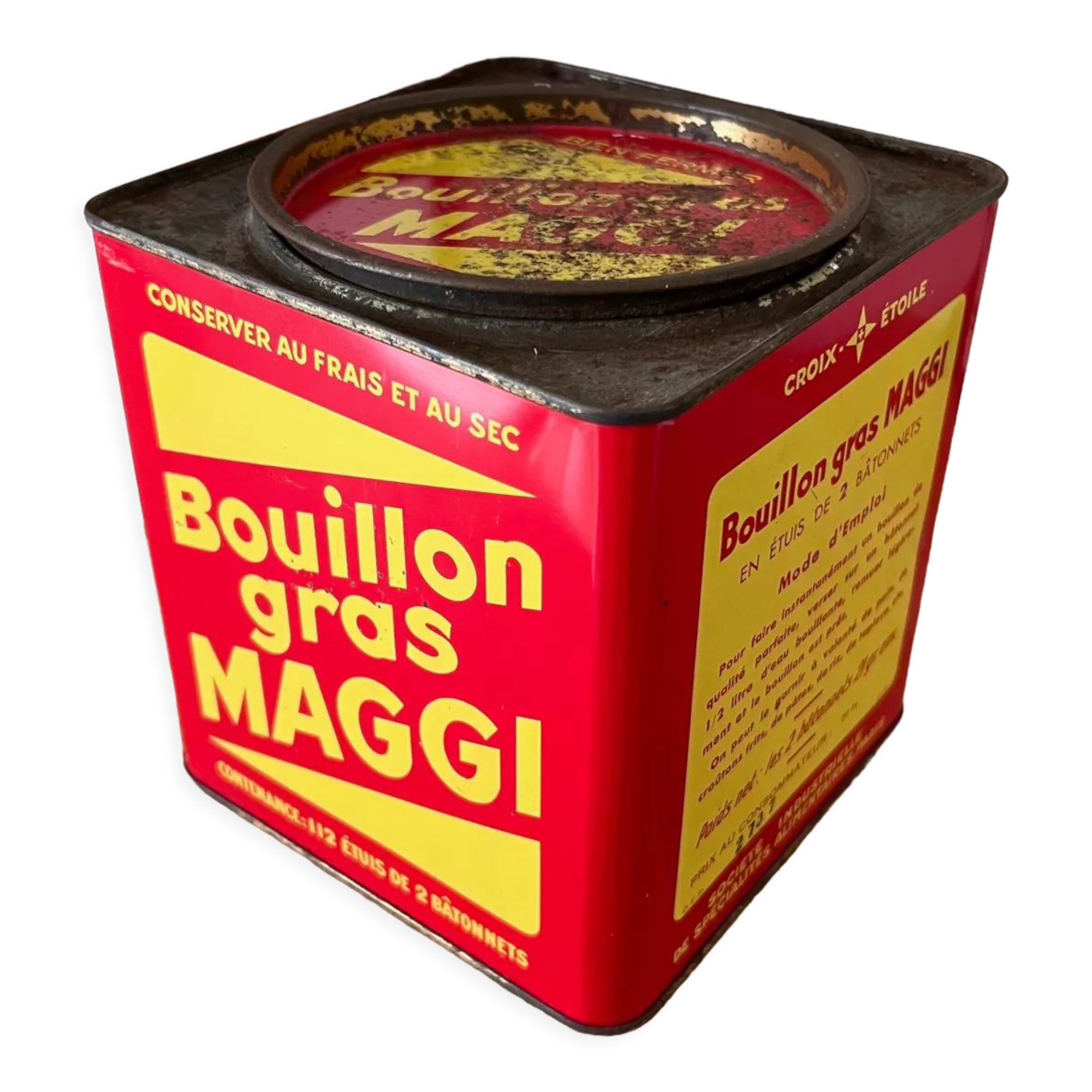 Sheet metal box Maggi 112 cases