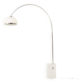 Italian mid century arc lamp in the style of Castiglioni, 1970s