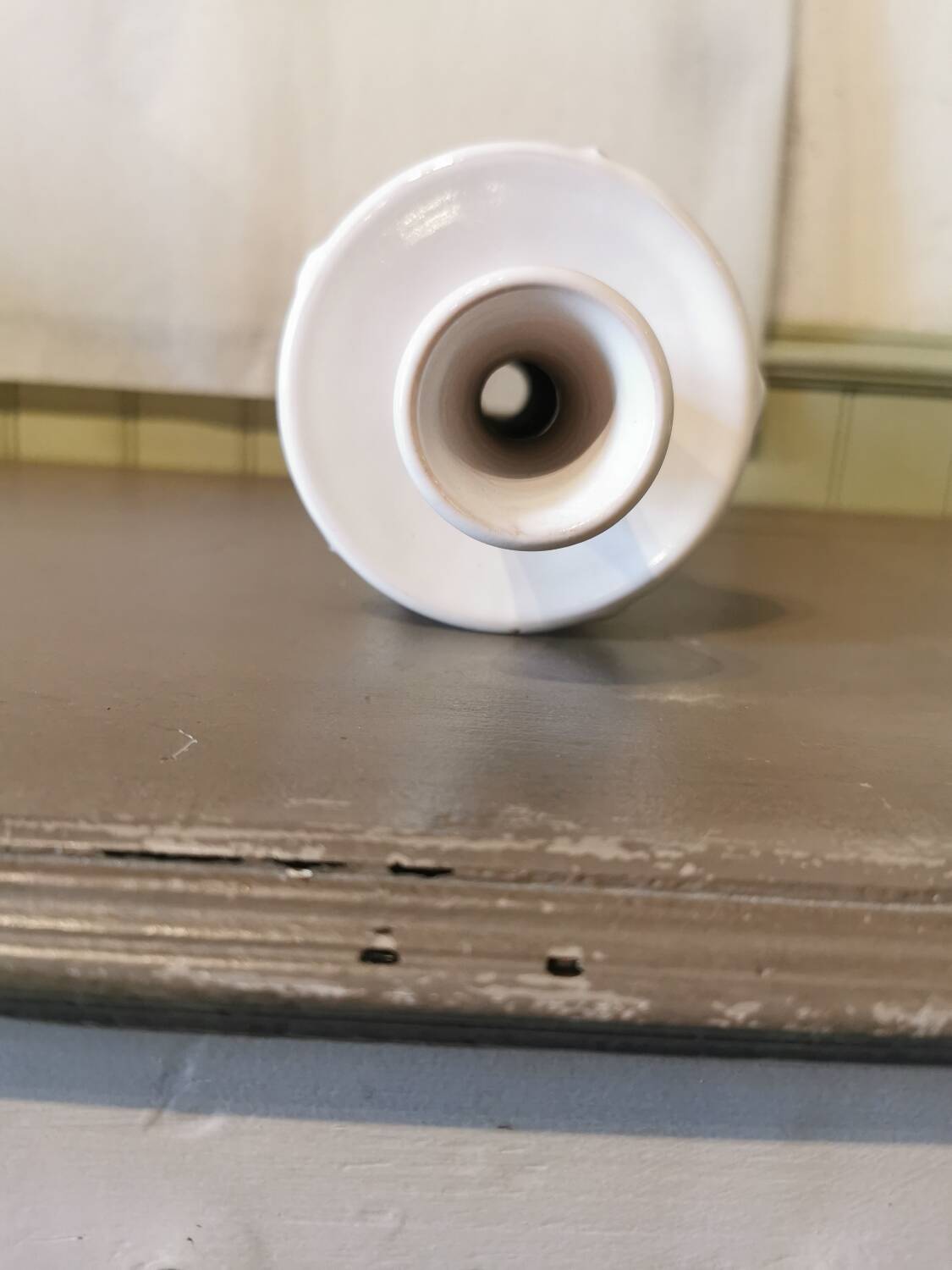 Large ceramic art candle holder Morocco