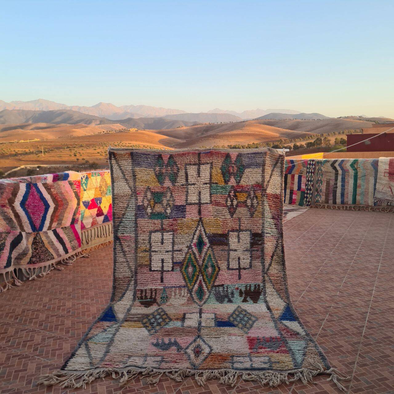 Handmade Moroccan Berber rug 300 x 200 cm