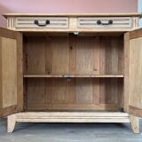 Parisian sideboard in raw wood