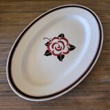 Plat Sarreguemines modèle Noyon