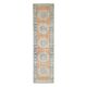 Vintage Turkish Oushak handmade wool runner 81x318
