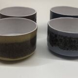 Set of 4 ceramic bowls