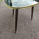 Coffee table formica vintage chinese tripod décor