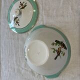 Badonviller soup tureen with birds