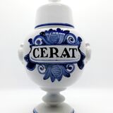 Pharmacy pot, cerat apothecary jar