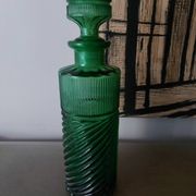 Italian vintage glass bottle