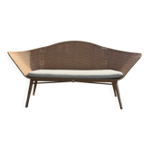 Wicker sofa CFOC - Sillage