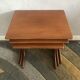 Teak nesting tables by G-plan 1960's