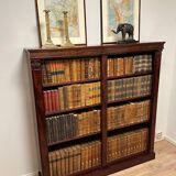 Antique open bookcase
