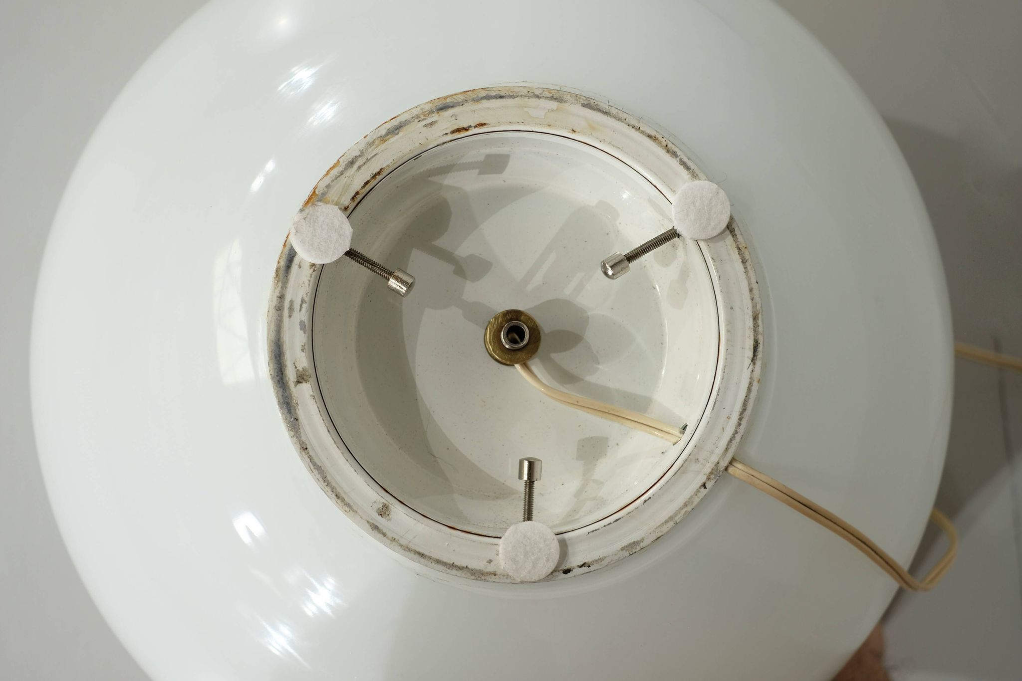 Glass lamp by Carlo Nason for Mazzega, Italy 1970s.