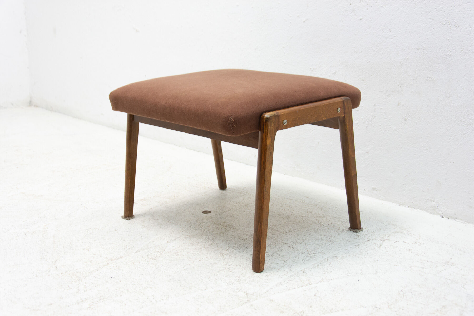 Mid century stool, footrest, 1960´s, Czechoslovakia