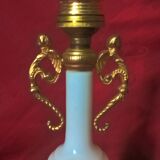 Amphora lamp with zoomorphic handles