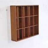 Vintage Scandinavian teak shelf 1960