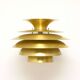 Lampe dorée, Danemark des années 1970