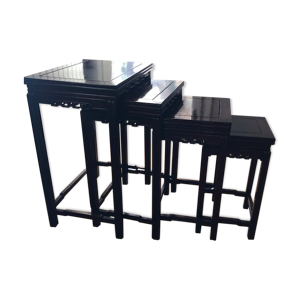 4 tables d'appoint gigognes