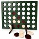 One-of-a-Kind Handmade Oversized Wooden Four-in-a-Row Game