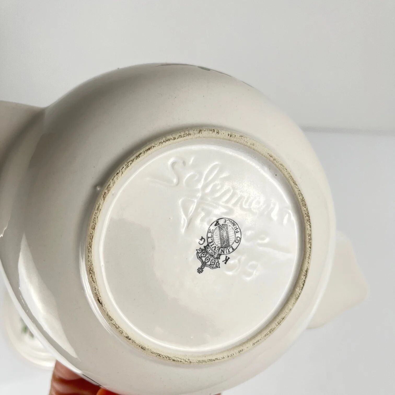 Ear bowl model street lamp by KG Lunéville