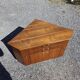 Scandinavian corner unit in teak from the 1960s.