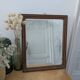 Vintage wooden mirror