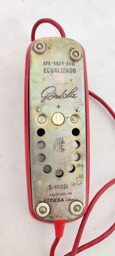 Téléphone rouge « Gondole » Espagne années 1980