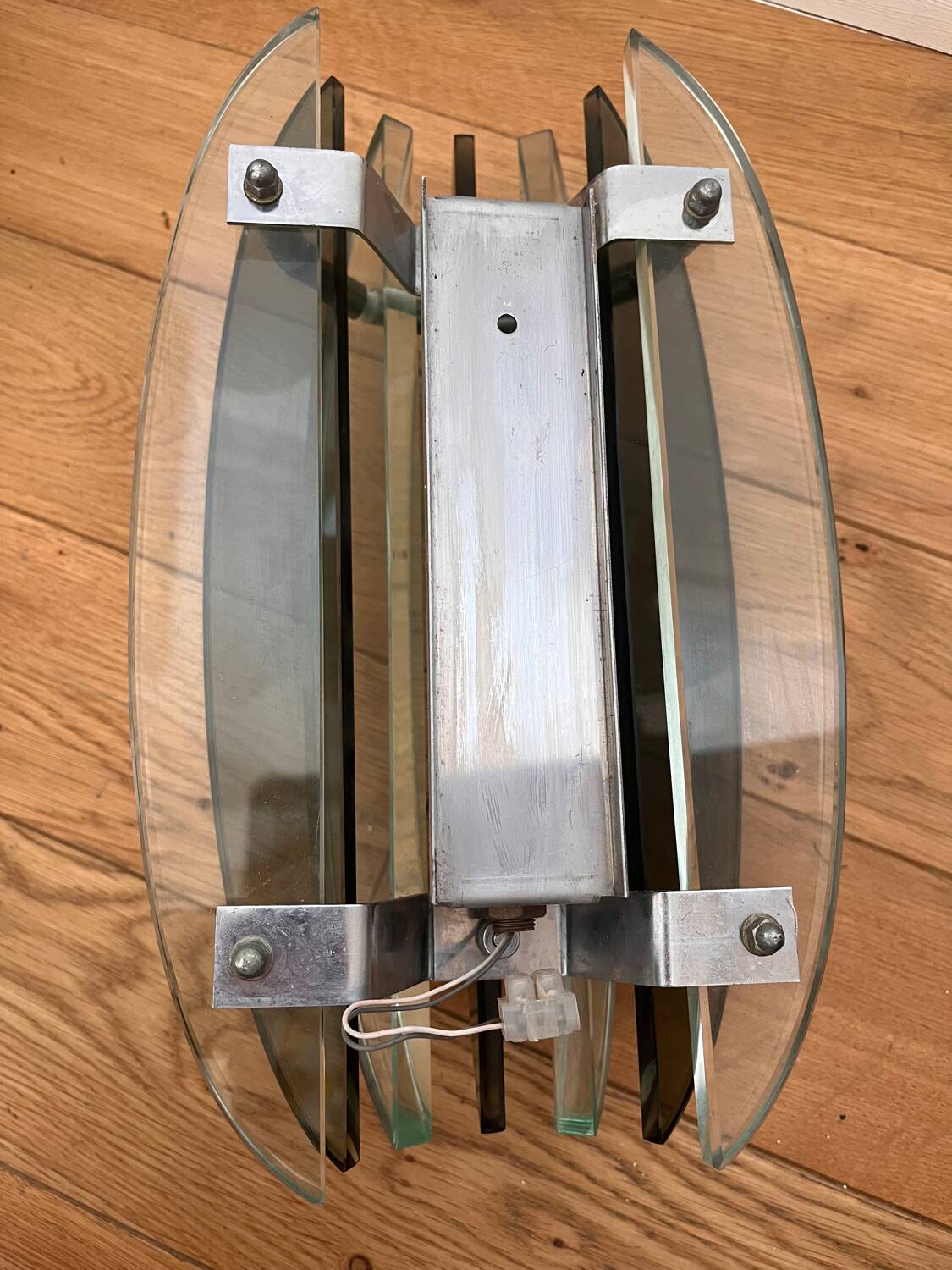 Pair of “veca” wall lights from Italy