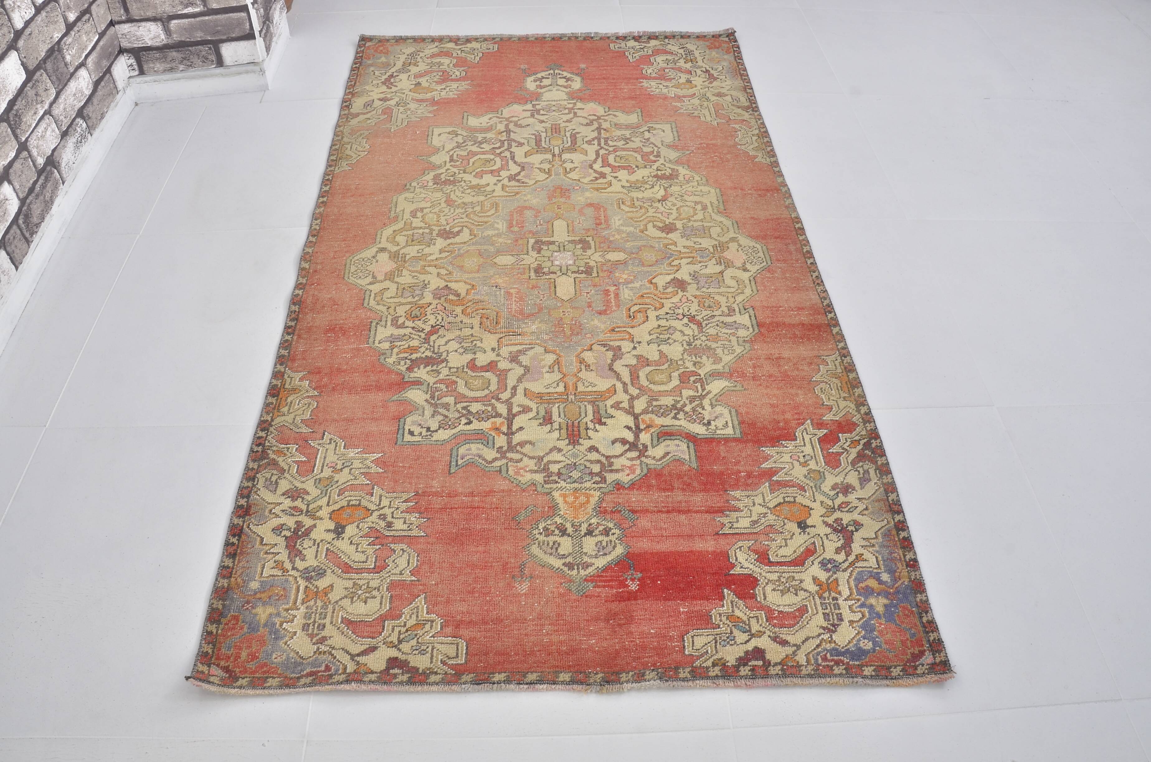 Red & Beige Oushak Rug sku 2489