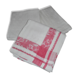 Ancient linen damask towels