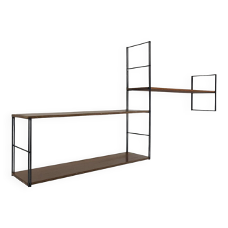 Vintage wall shelves 1960s modernist Scandinavian design