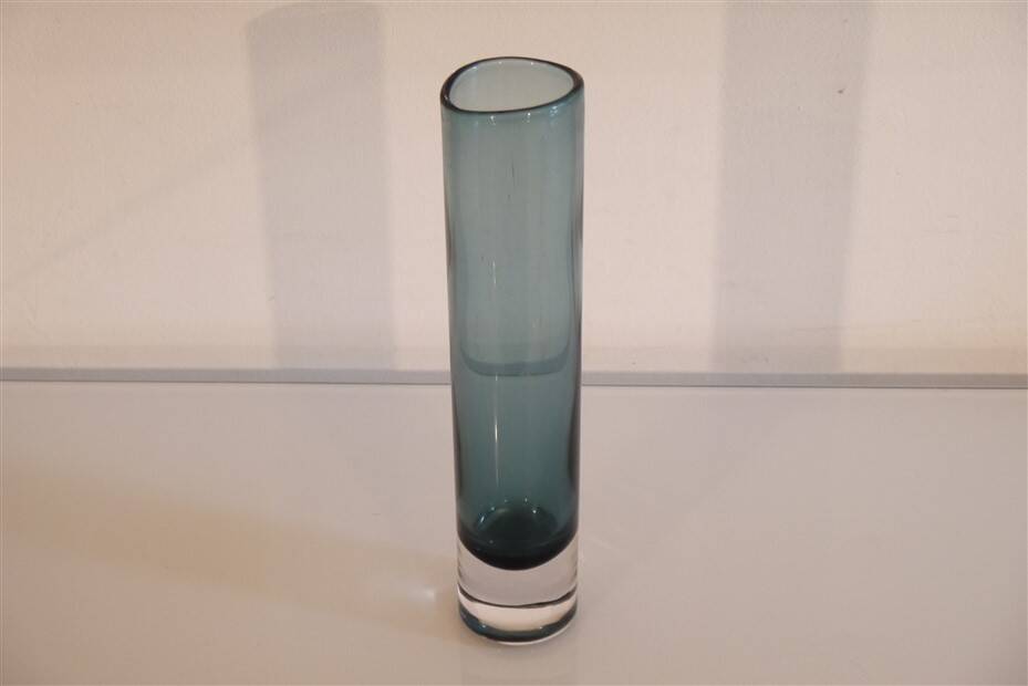 Scandinavian Sommerso glass vase, 1960s