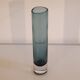 Vase scandinave en verre sommerso 1960