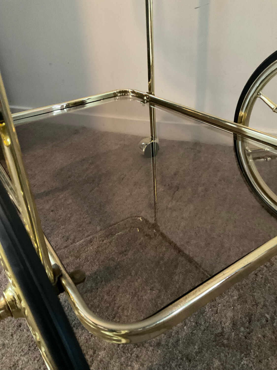 Vintage golden service from the 70s