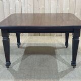 English mahogany table from the 1930s with an extension