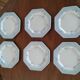 6 Dessert plates, original. vintage