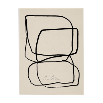 Lignes abstraites impression giclée 50x70cm