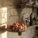 Vintage XL fishing net or basket Maillinox from the 80s-90s.