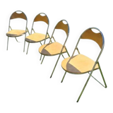 Set of 4 folding chairs PLIA CASTELLI OTK GOZ