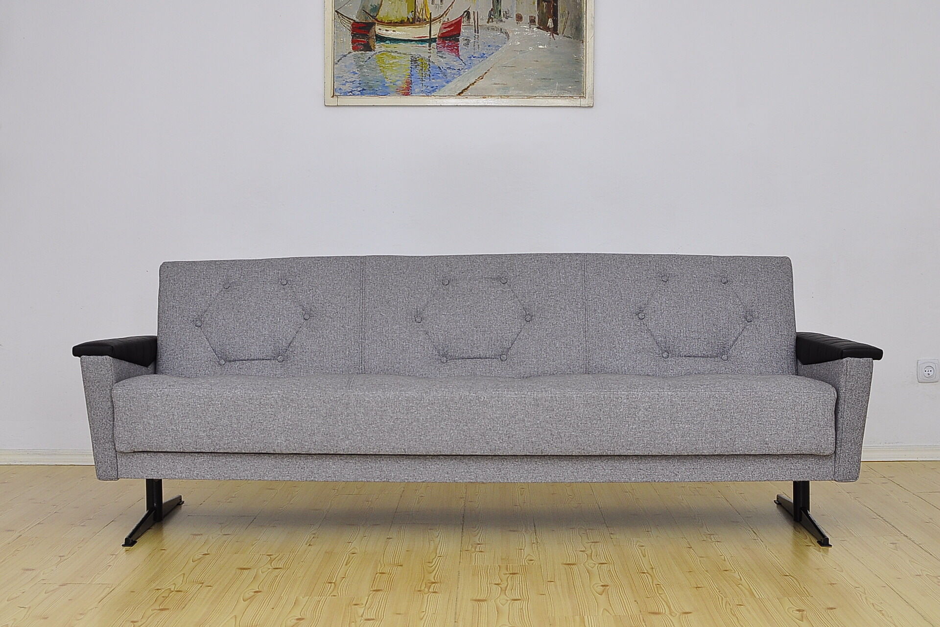 Mid century convertible sofa daybed, 1960s