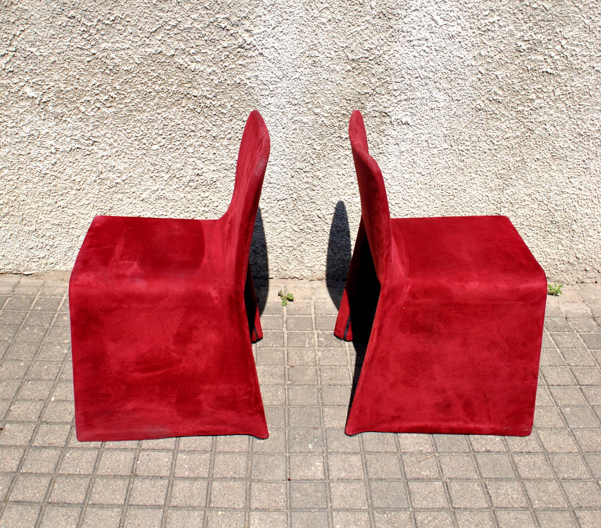 Set of 2 Glove DESIGN chairs Patricia Urquiola vintage 2005 MOLTENI & Cie