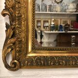 Louis XVl gilded mirror